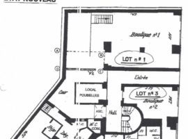 Emplacement N1 Boutique occupé rentabilité Net 5,5%