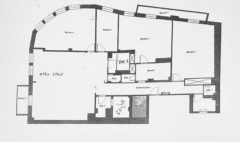 Bureaux Rue de Courcelles3e étage refait neuf